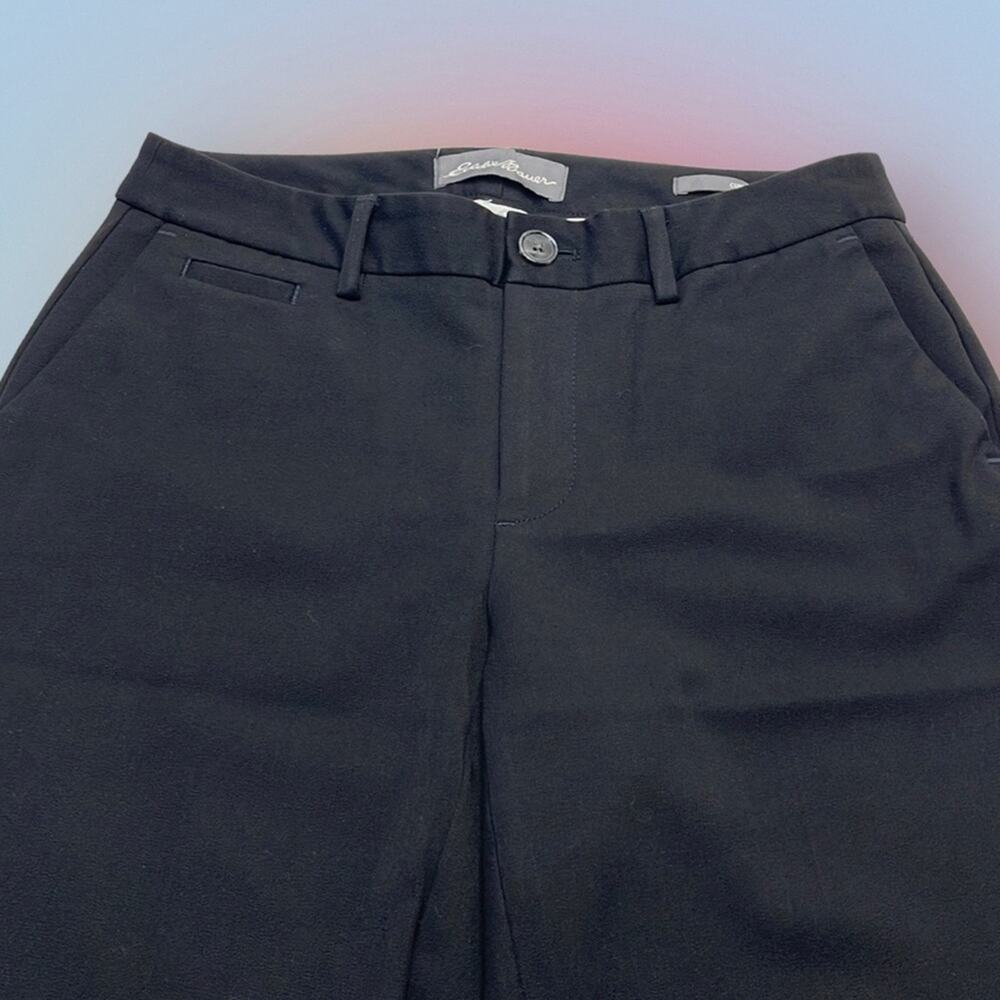 EDDIE BAUER Women’s 2 Black Curvy Fit Bootcut Pant